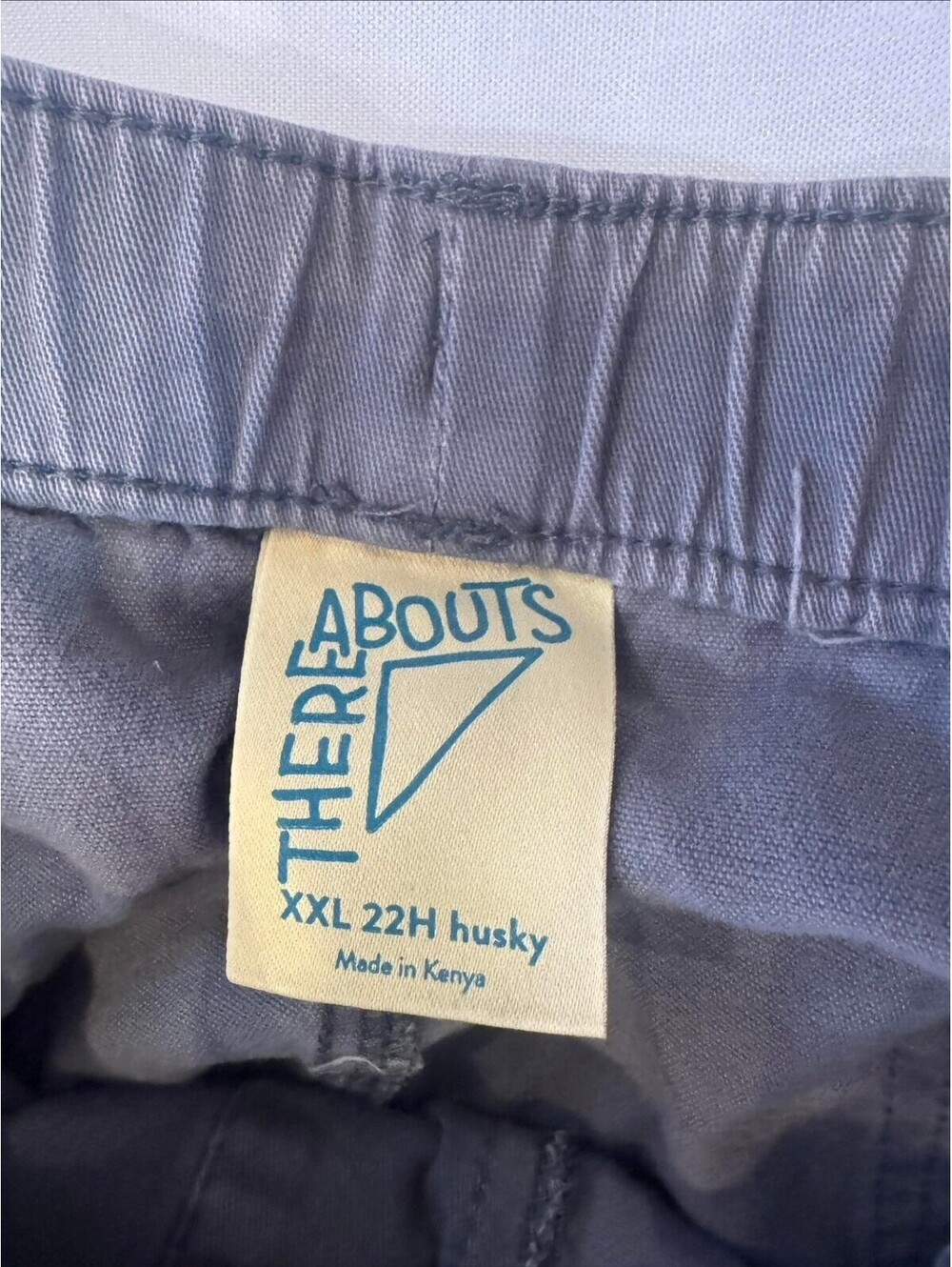 Thereabouts Gray Jogger Pants Boys XXL 22H Husky Elastic Cuff Clothing00030